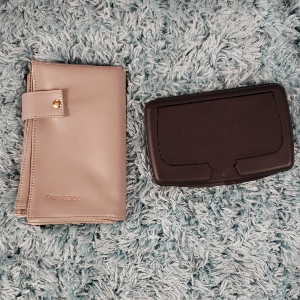 Fawn design diaper changing pad & case